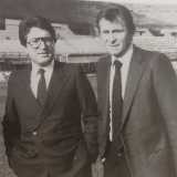 Carlo Regalia (1977-1983), qui con il presidente Antonio Matarrese. 

Foto dal volume "Bari 1980-1998" di Gianni Antonucci